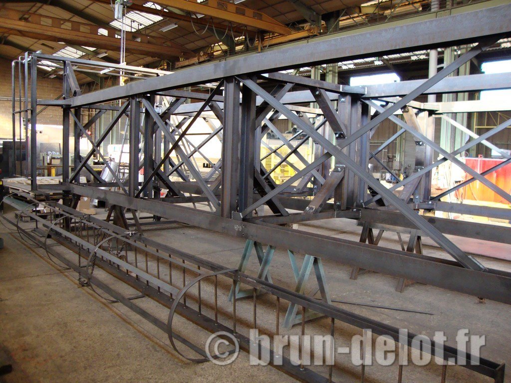 passerelle accès crinoline