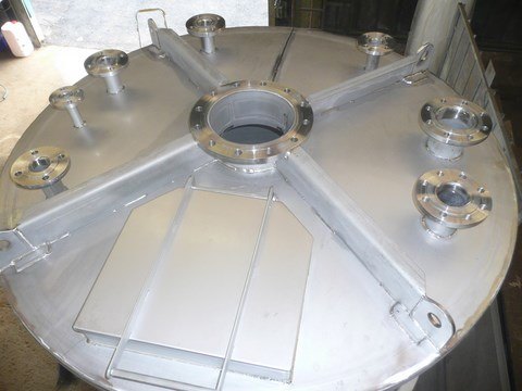 haut cuve inox
